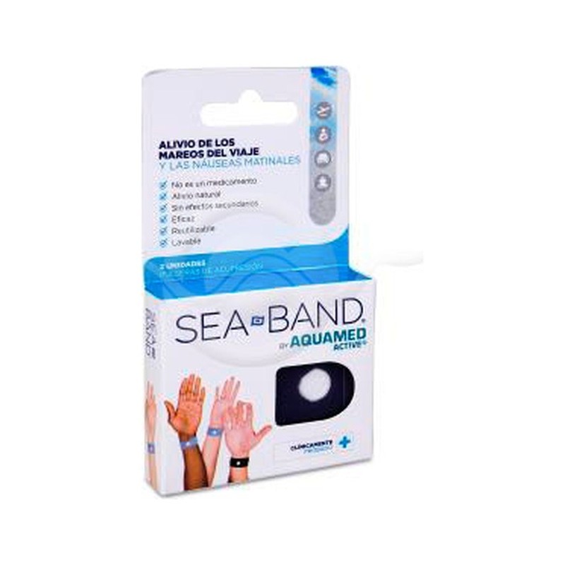 Sea-Band Pulsera Antimareo Adulto 2 unidades | Farmacia Liceo