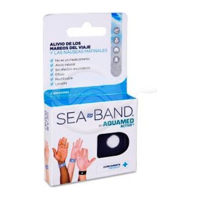 SEA BAND PULSERA ANTIMAREO STOP NAUSEAS ADULTO 2 UNIDADES