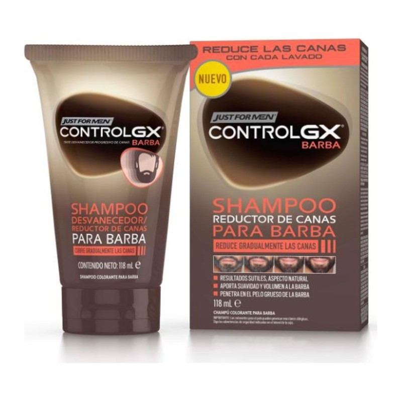 Just For Men Control GX Champú Barba 118 ml | Farmacia Liceo
