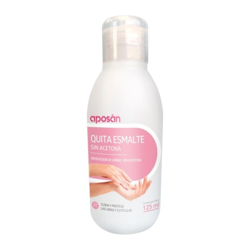 Aposan Quitaesmalte sin Acetona 125 ml | Farmacia Liceo