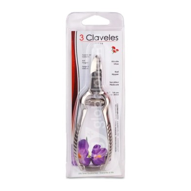 ALICATE 3 CLAVELES PEDICURO UÑAS 14 CM