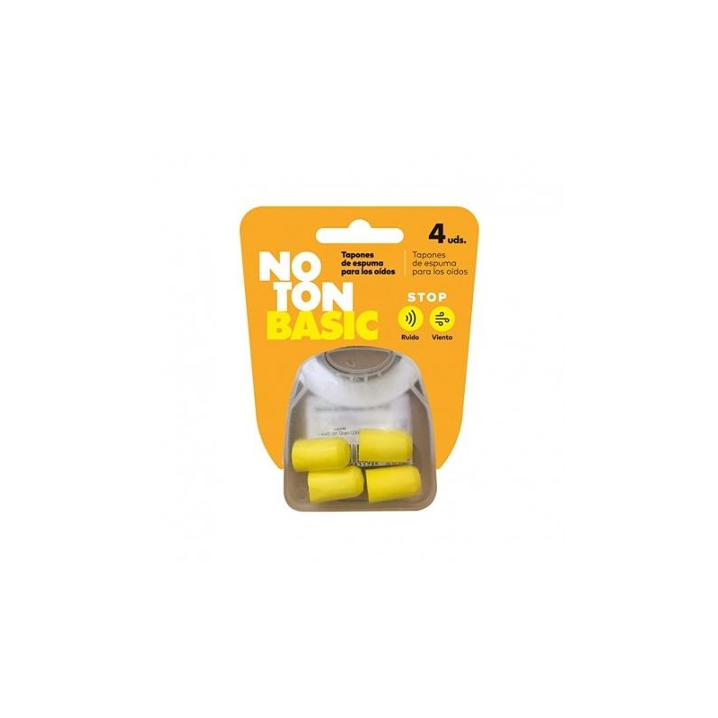 TAPONES OIDO NOTON ESPUMA 4 UNIDADES