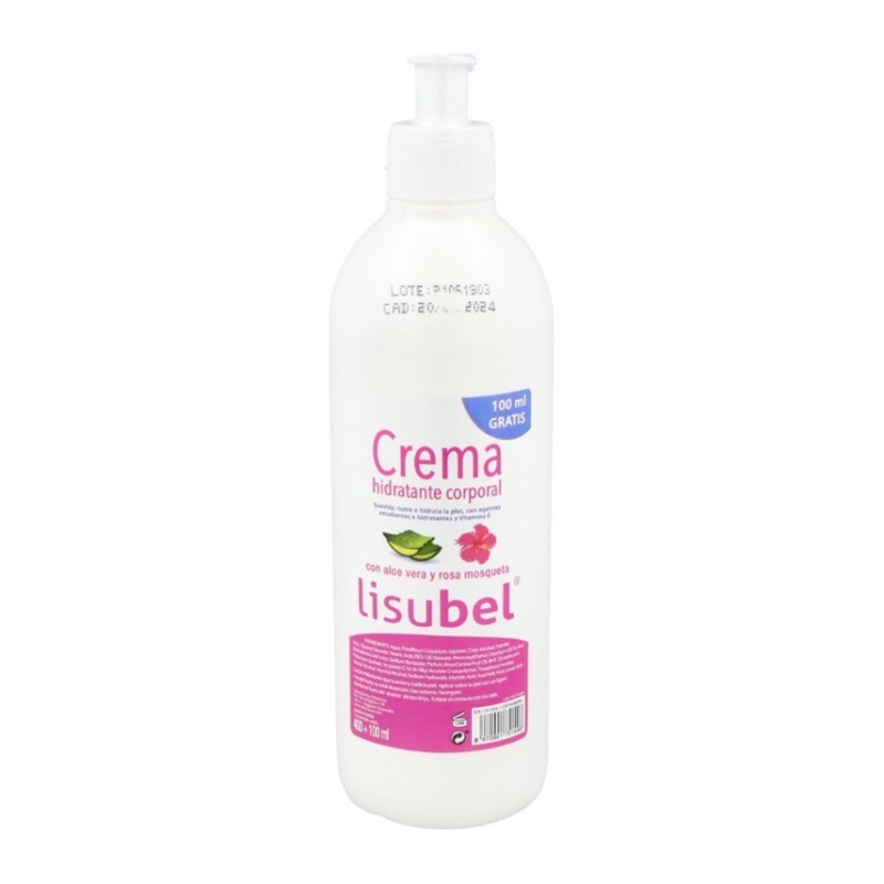 Lisubel Crema Hidratante Corporal 400 ml | Farmacia Liceo