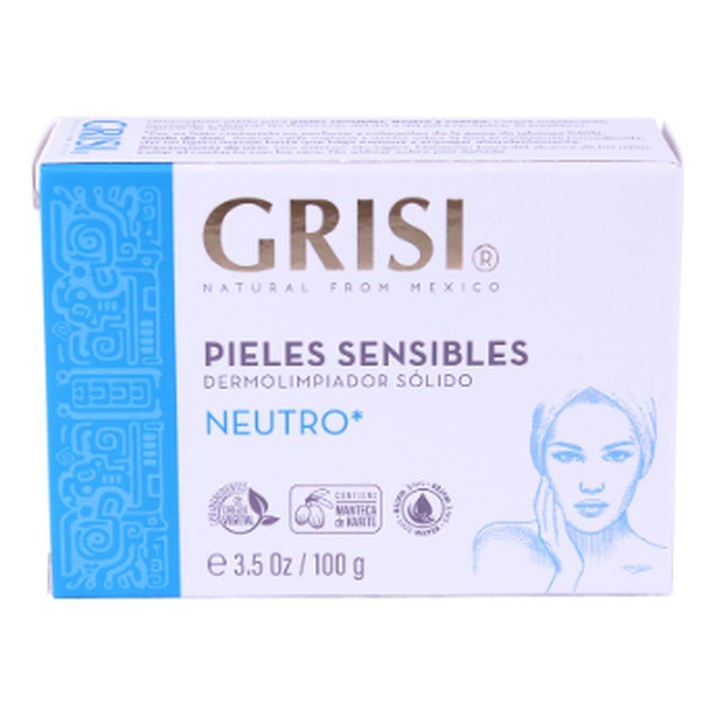 Jabón Neutro Grisi 100 g Piel Sensible | Farmacia Liceo