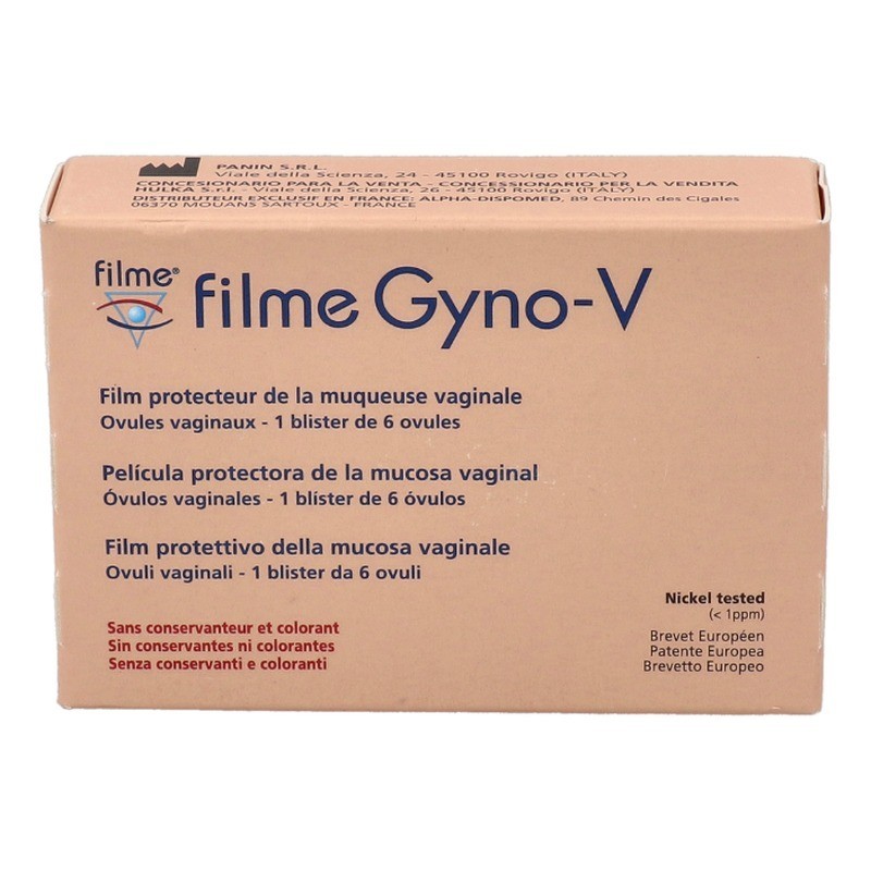 FILME GYNO-V 6 OVULOS