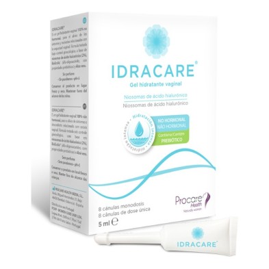 IDRACARE GEL HIDRATANTE VAGINAL 8 CANULAS MONODOSIS 5 ML