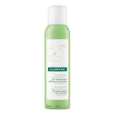 KLORANE DESODORANTE A LA ALTEA BLANCA MUY SUAVE SPRAY 150 ML