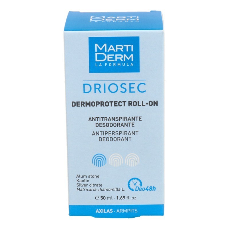 Martiderm Driosec Dermoprotect Roll-On 50 ml | Farmacia Liceo