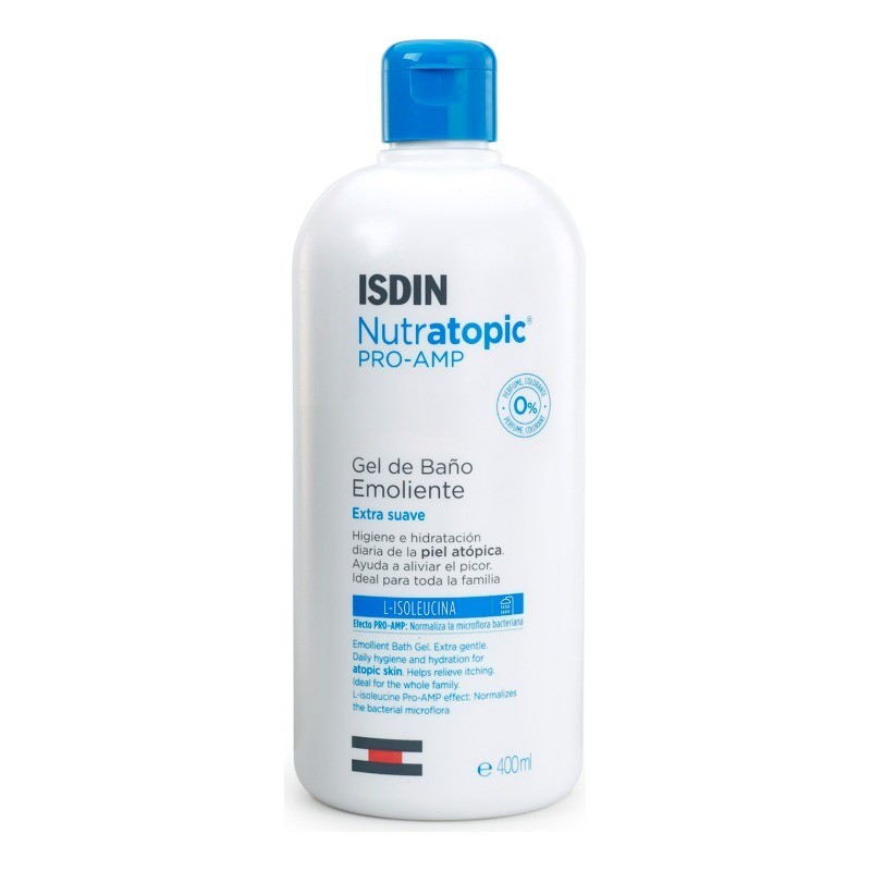 Isdin Nutratopic Pro-AMP Gel de Baño 400 ml | Farmacia Liceo