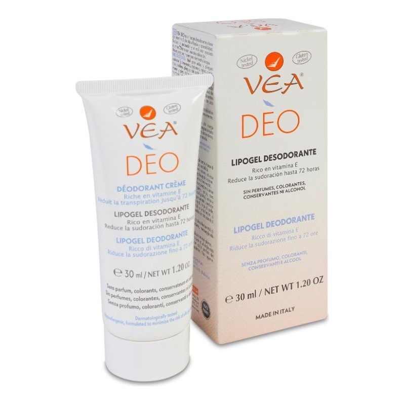 Vea Deo Lipogel Desoderante Vitamina E 30 ml | Farmacia Liceo