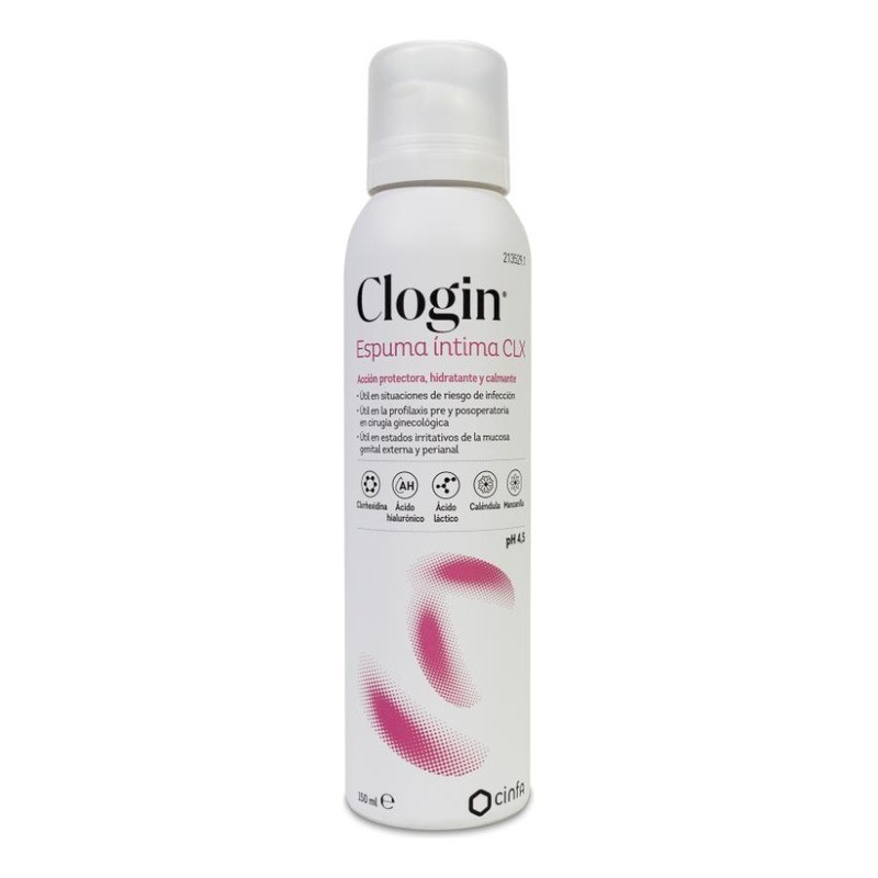 CLOGIN ESPUMA INTIMA CLX 150 ML
