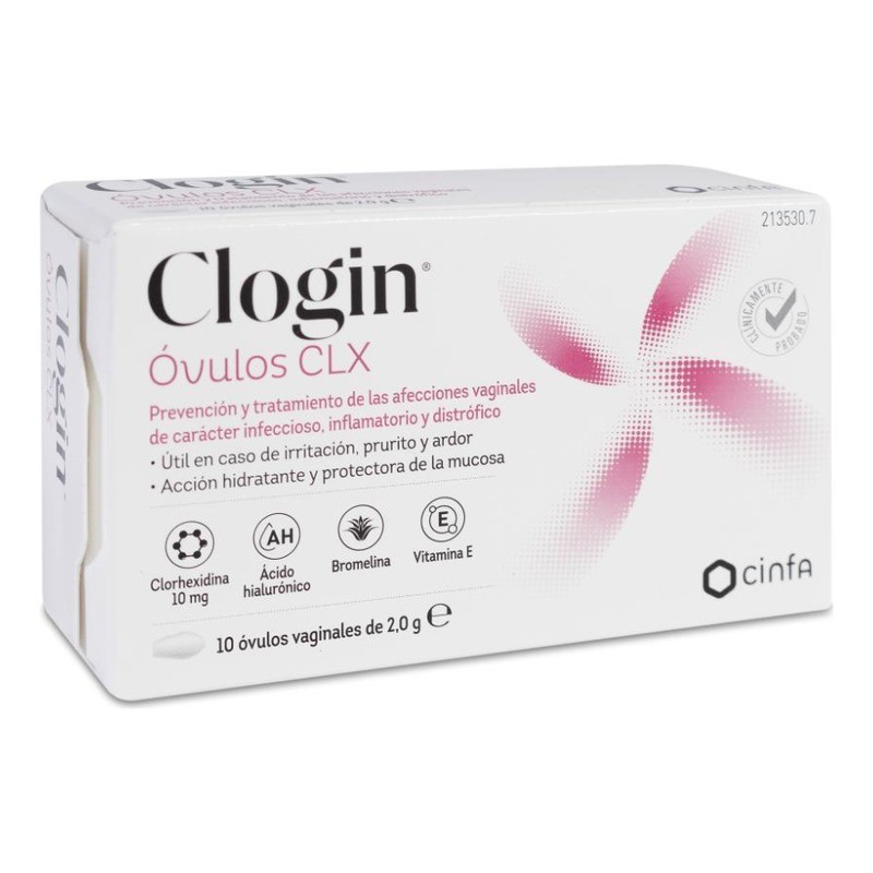 CLOGIN OVULOS CLX 10 UNIDADES 2 G