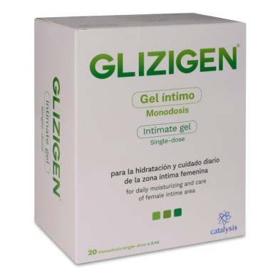 GLIZIGEN GEL INTIMO 20 TUBOS MONODOSIS 5 ML