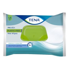 TENA PROSKIN PLASTIC FREE WET WIPES 48 TOALLITAS