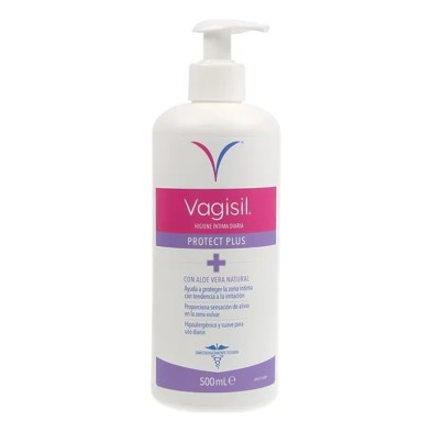 VAGISIL HIGIENE INTIMA DIARIA PROTECT PLUS 500 ML