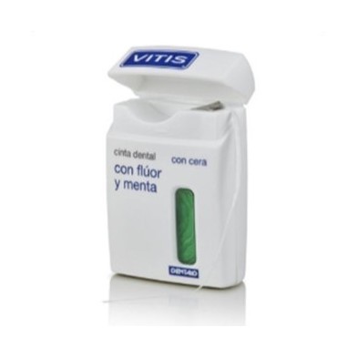 VITIS SEDA DENTAL CON FLUOR Y MENTA 50 M 2 UNIDADES