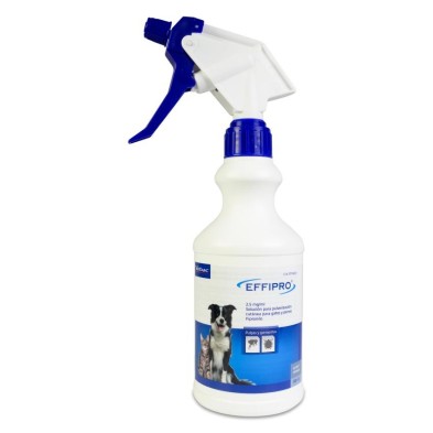 Effipro 2,5 mg/ml Solución para Pulverización Cutánea para Perros y Gatos 1 Envase Pulverizador 500