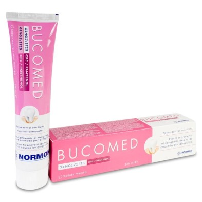 Bucomed Pasta Gingivitis 1 Tubo 125 ml Sabor Menta