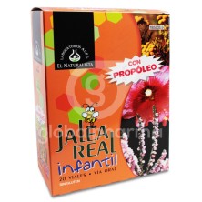 Jalea Real Infantil el Naturalista 100 mg 20 Viales