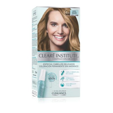 Cleare Institute Colour Clinuance 1 Envase 170 ml Tono 6.3 Rubio Oscuro Dorado