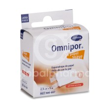 Esparadrapo Hipoalergico Omnipor Papel 1 Unidad 5 m x 2,5 cm