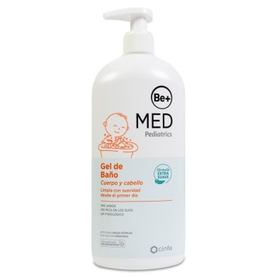 Be+ Med Pediatrics Gel de Baño 1 Envase 500 ml