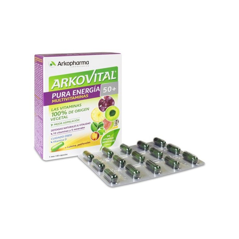 Arkovital Pura Ener 50+60ca