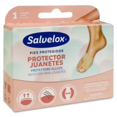 Protector Juanetes Salvelox Elastico Silicona 1u