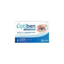 OPTIBEN GOTAS SEQUEDAD OCULAR 0.25 ML 20 AMPOLLAS