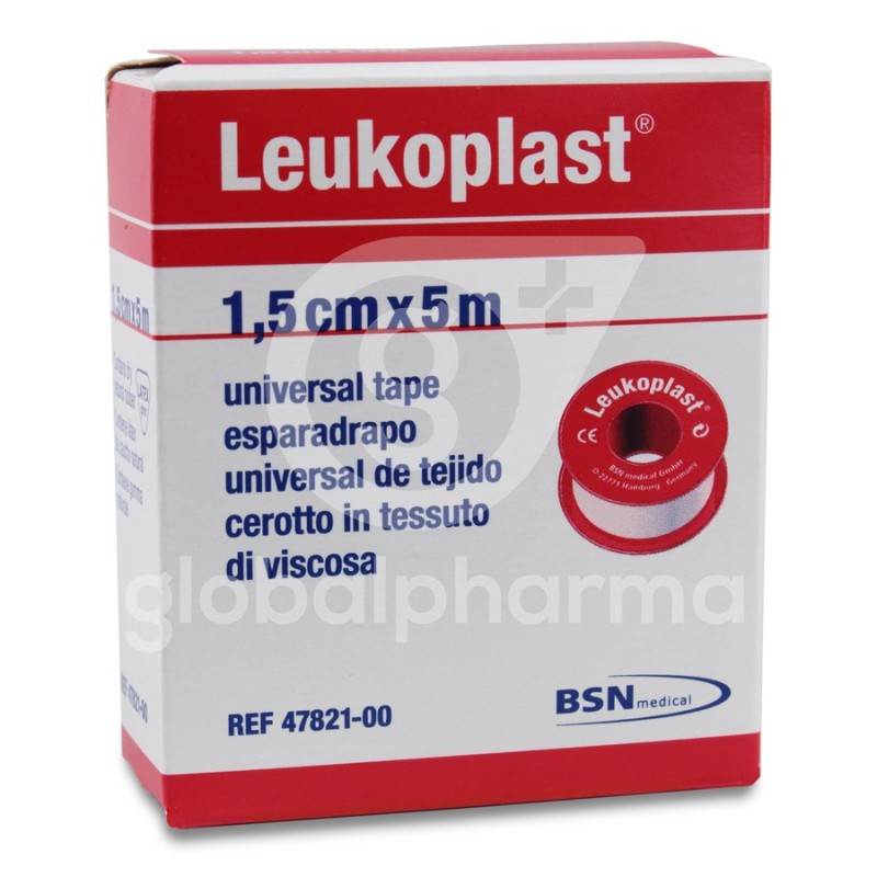Esparadrapo Leukoplast 1 Unidad 5 m x 1,5 cm Color Carne