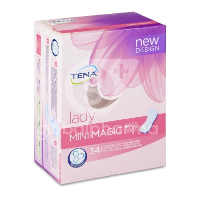 Absorbente Incontinencia Orina Ligera Tena Discreet Mini Magic 34 Unidades
