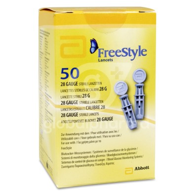Freestyle Lancetas 50 un