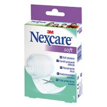 Apósito Adhesivo 3m Nexcare Soft Tiras Protectoras Suaves 1 Rollo 1 m x 8 cm