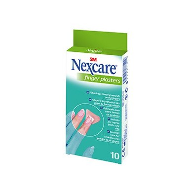 Apósito Adhesivo 3m Nexcare Finger Plasters 10 Tiras