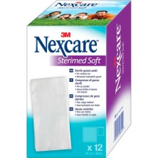 Sterimed Soft Gasa Estéril Tejido sin Tejer 3m Nexcare 12 Unidades 36 cm x 40 cm