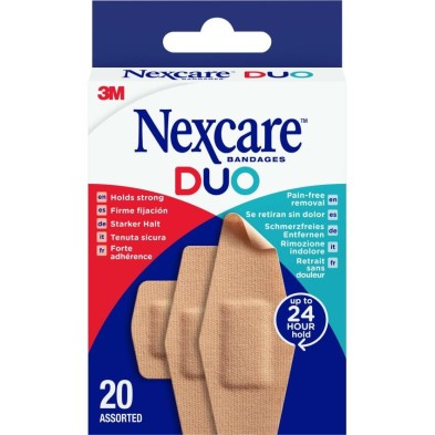 Nexcare Duo Silic 20 un Surtid
