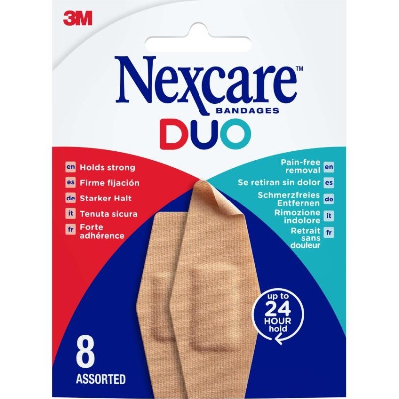 Nexcare Duo Silicona Sobre 8un