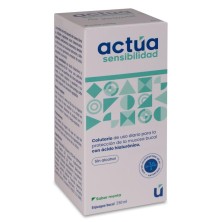 Actua Sensibilidad Colutorio 1 Envase 250 ml Sabor Menta