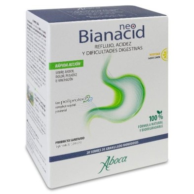 Neobianacid 20 Sobres Granulado Monodosis 1,55 g Sabor Limón