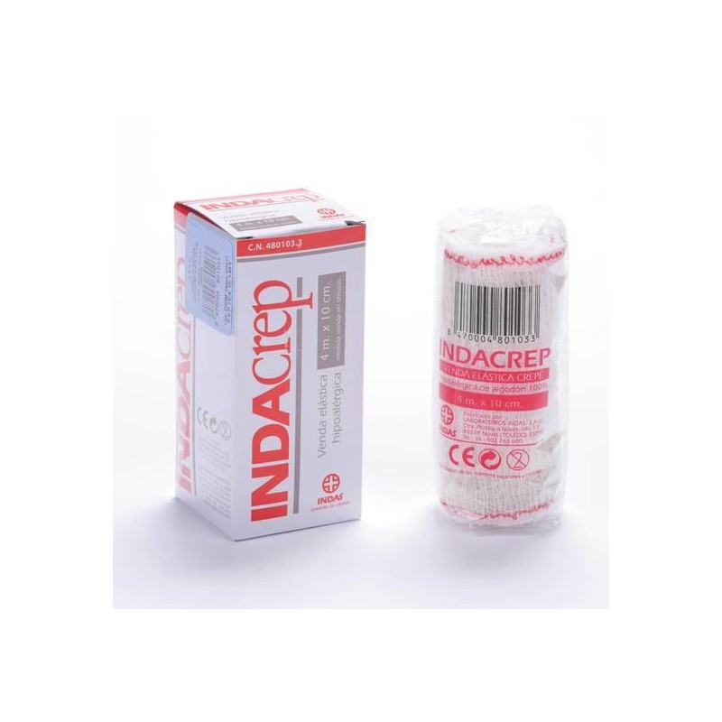 VENDA ELASTICA INDACREP 4Mx10CM