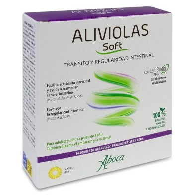 Aliviolas Soft 14 Sobres 3,8 g Sabor Piña