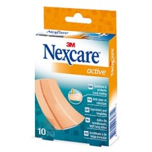 Apósito Adhesivo 3m Nexcare Active Strips Banda 10 x 6 cm 5 Unidades