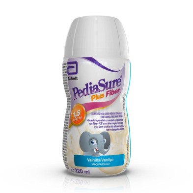 Pediasure Plus Fiber 30 Botellas 220 ml Sabor Vainilla