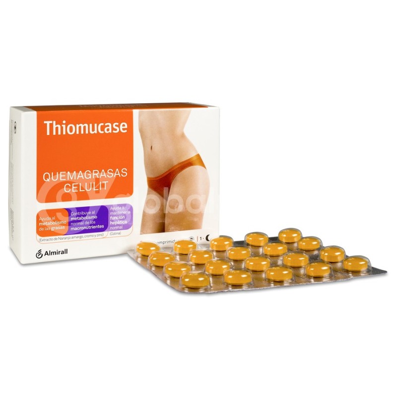 Thiomucase Quemagrasa Celulit 60 Comprimidos