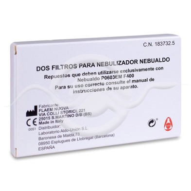 Filtros para Nebulizador Nebualdo 2 Filtros