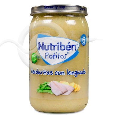 Nutriben Verduritas con Lenguado 1 Potito 235 g