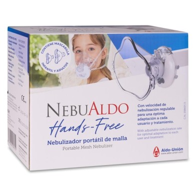 Nebulizador Portatil de Malla Nebualdo Hands Free 1 Unidad