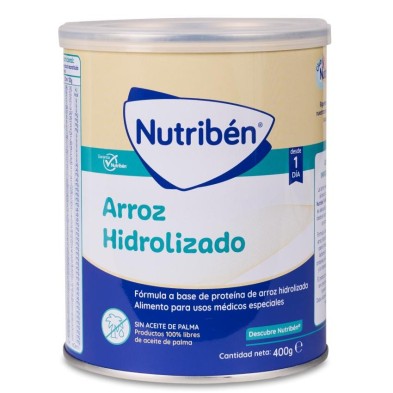 Nutriben Arroz Hidrolizado 1 Bote 400 g Sabor Neutro