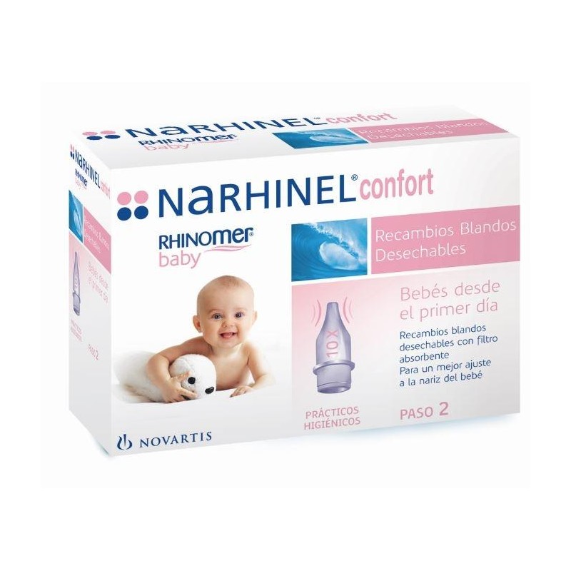 NARHINEL CONFORT ASPIRADOR RECAMBIO 10 BLANDO DESECHABLE
