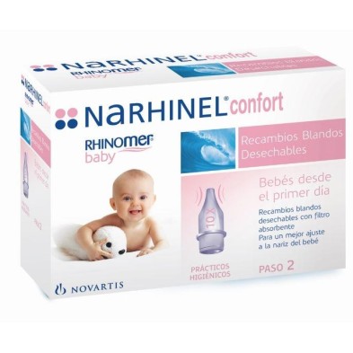 NARHINEL CONFORT ASPIRADOR RECAMBIO 10 BLANDO DESECHABLE